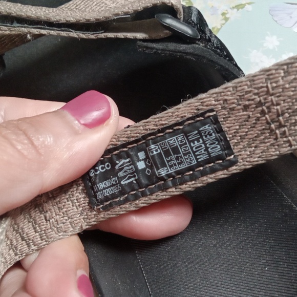 Ecco Exowrap 3S Sandals 3 Strap Closure Hiking Waterproof Womens 9-9.5 - Picture 6 of 7